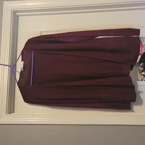 Time and Tru Open Cardigan